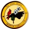 North Carolina Pin NC State Emblem Hat Lapel Pins